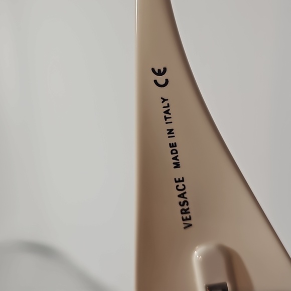 VERSACE VE2054 10008G SUNGLASSES  WHITE/ GREY MOD MADE IN ITALY - Picture 6 of 16